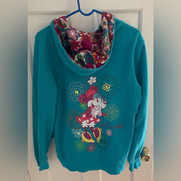 Disney Parks Walt Disney World Authentic Original Minnie Mouse Full Zip Large - Picture 4 of 7